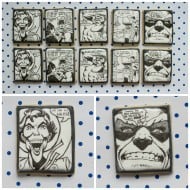Comic Cookies and Design Transfers