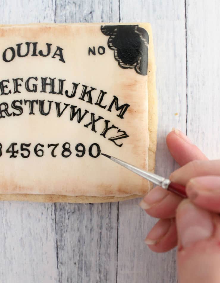 Cookie Ouija board tutorial | The Simple, Sweet Life