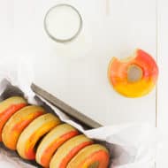 Peach Doughnuts