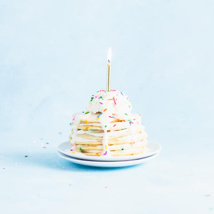 Birthday Cake Pancakes - The Simple, Sweet Life