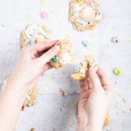 Lucky Charms Marshmallow Cookies