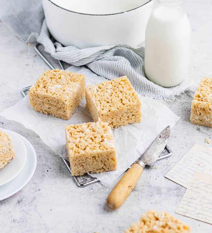 Browned Butter Rice Krispie Treats The Simple, Sweet Life